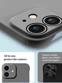 ốp lưng điện thoại màu trơn - Nhiều màu - Xem 3