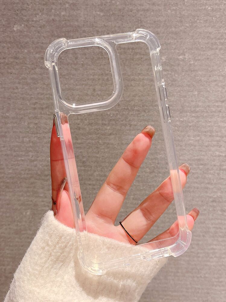 2.0 毫米厚亚克力四角防摔手机壳，适用于 17 Pro Max/17 Pro/17 Air/17/16 Pro Max/16/16 Pro/16 Plus/15/15 Pro Max/15 Pro/15 Plus/11/12/13/14 Pro Max/XS/XR/11 Pro/11 Pro Max/12 Pro/12 Pro Max/13 Pro/13 Pro Max/7 Plus/14 Pro/14 Pro Max/14 Plus/7 Plus/8 Plus/8/SE2，柔软 - 無色 - 查看 2