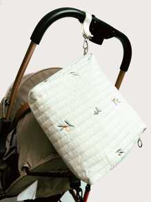 Bolsa de almacenaje carrito de bebé - Beis - Ver 3