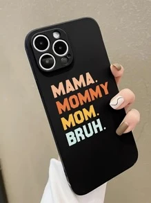 Ốp điện thoại in hình chữ cái, tương thích với iPhone 15/15Plus/15Pro/15Promax, phiên bản quốc tế, không phải phiên bản nội địa. - Nhiều màu - Xem 1