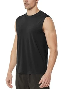 Hombres Sólido Chaleco Deportivo, Ropa De Gimnasio Para Hombres