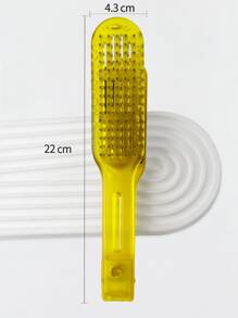 1 pieza Peine transparente - Amarillo - Ver 3