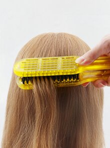 1 pieza Peine transparente - Amarillo - Ver 4