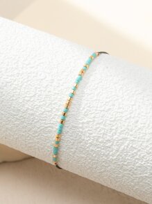 珠子裝飾手環 - 彩色 - 查看 2