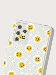 Ốp điện thoại trong suốt họa tiết hoa - Nhiều màu - Xem 4