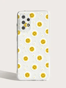 Ốp điện thoại trong suốt họa tiết hoa - Nhiều màu - Xem 5