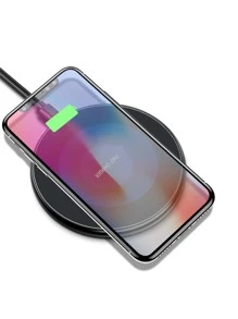 1入組10W快充書桌無線充電器 - 黑色 - 查看 3