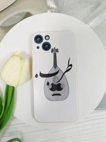 Husă cu imprimare pentru instrumente muzicale, compatibilă cu iPhone15/15Plus/15Pro/15Promax