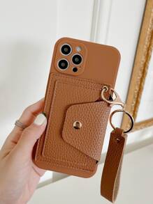 Funda con cartera - Marrón - Ver 3