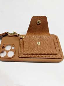 Funda con cartera - Marrón - Ver 6