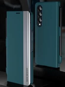 翻蓋手機殼帶觸控筆 - 綠色 - 查看 7