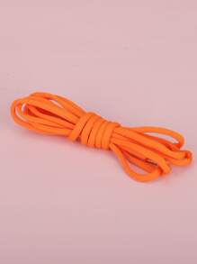 2入组極簡橘色鞋帶時尚配件適用於運動鞋 - 橘色 - 查看 3