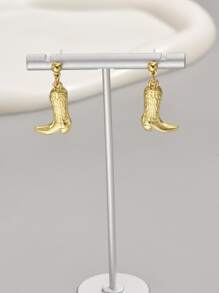 Boots thả bông tai - Vàng - Xem 2