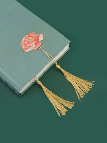 1入組花朵設計書簽