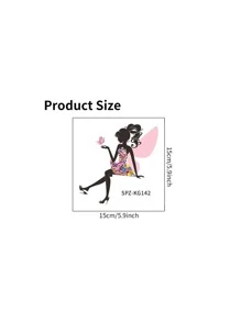 1 pièce Autocollant mural pour interrupteur en PVC, autocollant pour interrupteur décoratif avec motif floral et personnage mignon pour la décoration de la maison, autocollants, décalcomanies murales, décalcomanies en vinyle pour décorations de maison, articles de décoration printanière pour rafraîchir votre maison, autocollants de décoration Rama