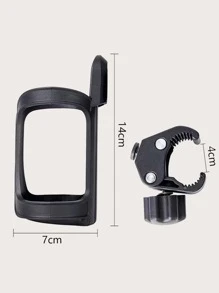 1pc Baby Stroller Bottle Holder - Black - View 5