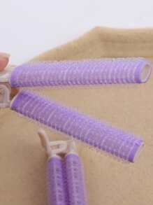 2pcs Hair Roller Clip - Purple - View 3