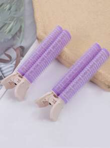 2pcs Hair Roller Clip - Purple - View 4