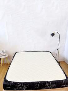 1 tấm trang bị hoa văn bằng đá cẩm thạch, tấm vải hiện đại được trang bị dưới tấm cho gia đình - Nhiều màu - Xem 7