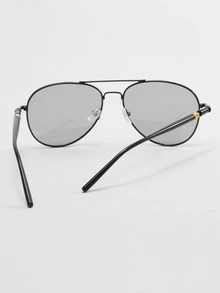 Men's Top Bar Color Changing Fashion Glasses, Elegant And Stylish, Suitable For Summer Beach, Outdoor Activities And Travel - Black - View 3