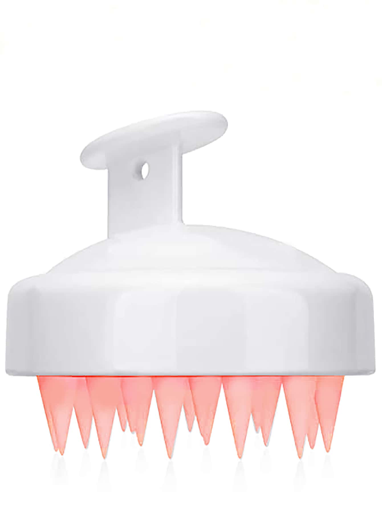 1pc Plastic Scalp Massager, Two Tone Shampoo Massage Brush For Bathroom SHEIN USA