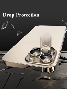 3 piezas de protector de lente compatible con iPhone 15/15Pro/15Plus/15Promax, regalo para cumpleaños, familia y amigos. Aleación metálica con vidrio templado de cobertura completa, protector de lente, accesorios para teléfono a prueba de agua, a prueba de golpes, resistente a caídas, a rayones y a huellas dactilares