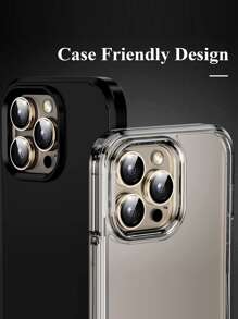 3 piezas de protector de lente compatible con iPhone 15/15Pro/15Plus/15Promax, regalo para cumpleaños, familia y amigos. Aleación metálica con vidrio templado de cobertura completa, protector de lente, accesorios para teléfono a prueba de agua, a prueba de golpes, resistente a caídas, a rayones y a huellas dactilares