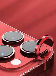 Phone Lens Protector Compatible With IPhone Gift For Birthday, Family, Friends Alloy Metal With Tempered Glass Full Cover, Lens Protector, Phone Accessories Waterproof Shockproof Anti-Fall Anti-Fall Scratch Resistant Anti-Fingerprint