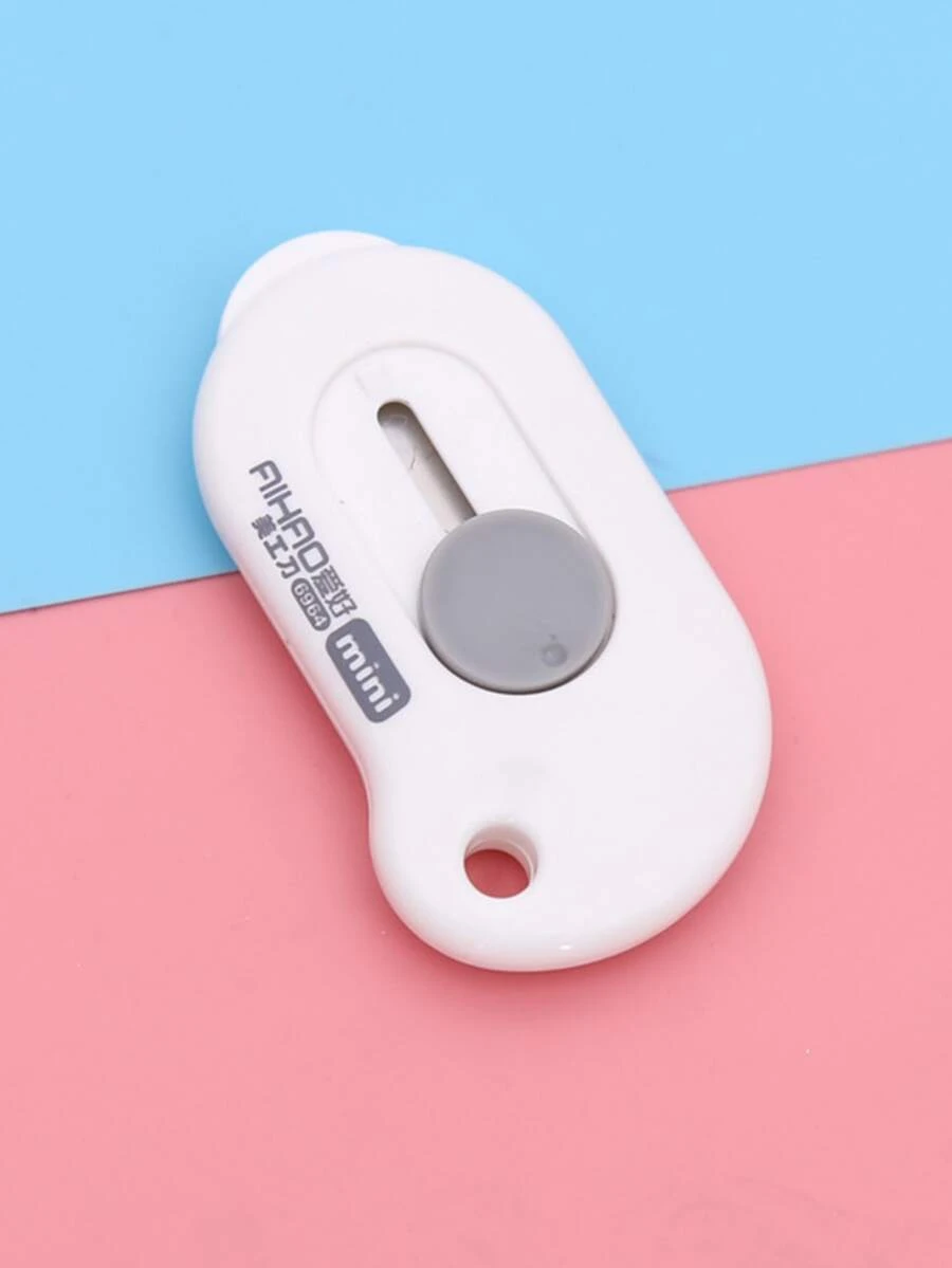1 pieza Cúter mini - Blanco - Ver 1