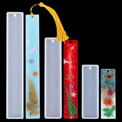 1 件 3 英寸硅胶模具，创意矩形 DIY 工艺品硅胶模具