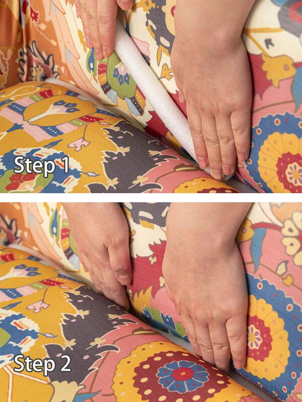 1pc Polyester Sofa Slipcover, Modernist Floral Pattern Stretchy Sofa