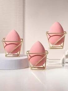 Bộ 1 miếng mút trang điểm + 1 hộp đựng, Giá rẻ, Đồ nhét tất, Trang điểm, Dụng cụ trang điểm, Đồ giá rẻ, Quà tặng, Quà tặng cho phụ nữ, Quà tặng Giáng sinh - Nhiều màu - Xem 3