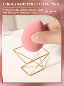 Bộ 1 miếng mút trang điểm + 1 hộp đựng, Giá rẻ, Đồ nhét tất, Trang điểm, Dụng cụ trang điểm, Đồ giá rẻ, Quà tặng, Quà tặng cho phụ nữ, Quà tặng Giáng sinh - Nhiều màu - Xem 4