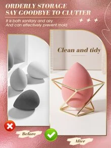 Bộ 1 miếng mút trang điểm + 1 hộp đựng, Giá rẻ, Đồ nhét tất, Trang điểm, Dụng cụ trang điểm, Đồ giá rẻ, Quà tặng, Quà tặng cho phụ nữ, Quà tặng Giáng sinh - Nhiều màu - Xem 8