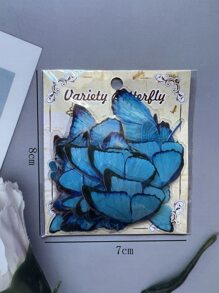 40ピース 蝶々パターン ステッカー - マルチカラー - チェックする 6