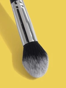 MAANGE 1支柔软纤维腮红刷，便携易用，可用作粉底刷、遮瑕刷、腮红刷、修容刷、古铜粉刷和散粉刷。