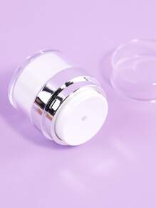 1PC, Moisturizer Pump Containers, Travel Bottles Lotion Dispenser, Refillable Cream Jar Vacuum Bottle Travel Size Empty Cosmetic Container For Cream And Lotion(0.5 Oz/15ml) - Multicolor - View 6