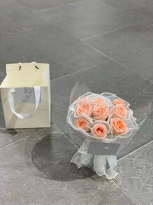 Màu Trắng Tặng Gạc, Sang Trọng Polyester Ngọc Trai Giả Trang Trí Dây Tóc Gạc Cho Đảng - trắng - Xem 6