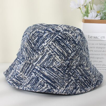 Geometric Pattern Bucket Hat