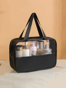 1 Túi Đựng Đồ Di Động, Túi Đựng Đồ Du Lịch Chống Thấm Nước Màu Đen Dành Cho Du Lịch - màu đen - Xem 1