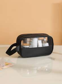 1 Túi Đựng Đồ Di Động, Túi Đựng Đồ Du Lịch Chống Thấm Nước Màu Đen Dành Cho Du Lịch - màu đen - Xem 3