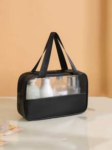 1 Túi Đựng Đồ Di Động, Túi Đựng Đồ Du Lịch Chống Thấm Nước Màu Đen Dành Cho Du Lịch - màu đen - Xem 4