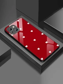 Vỏ thủy tinh hình trái tim tương thích với Apple và các mẫu máy - Nhiều màu - Xem 1
