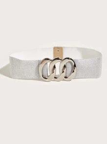 派对链式装饰腰带 夏季、秋季、万圣节 - 銀色 - 查看 2