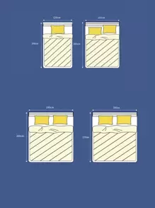 1入組白色床裙臥室極簡荷葉邊透氣床上用品床裙