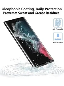 3pcs HD Curved Screen Protection Film Compatible With Samsung/Huawei - Clear - View 5