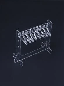 12入組/套PMMA首飾收納架簡約透明衣架設計家居首飾塔 - 無色 - 查看 3