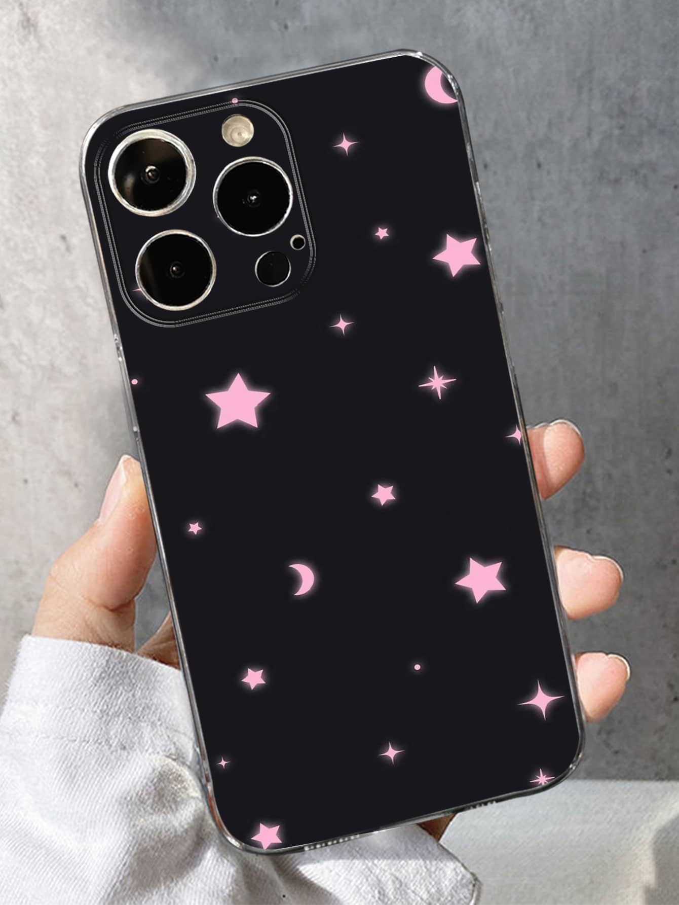 星月圖案手機殼 - 彩色 - 查看 1