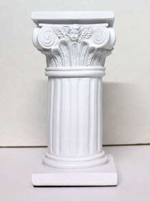 1pc ABS trang trí thủ công, cột thiết kế đồ trang trí cho nhà quà tặng tốt nhất - trắng - Xem 1