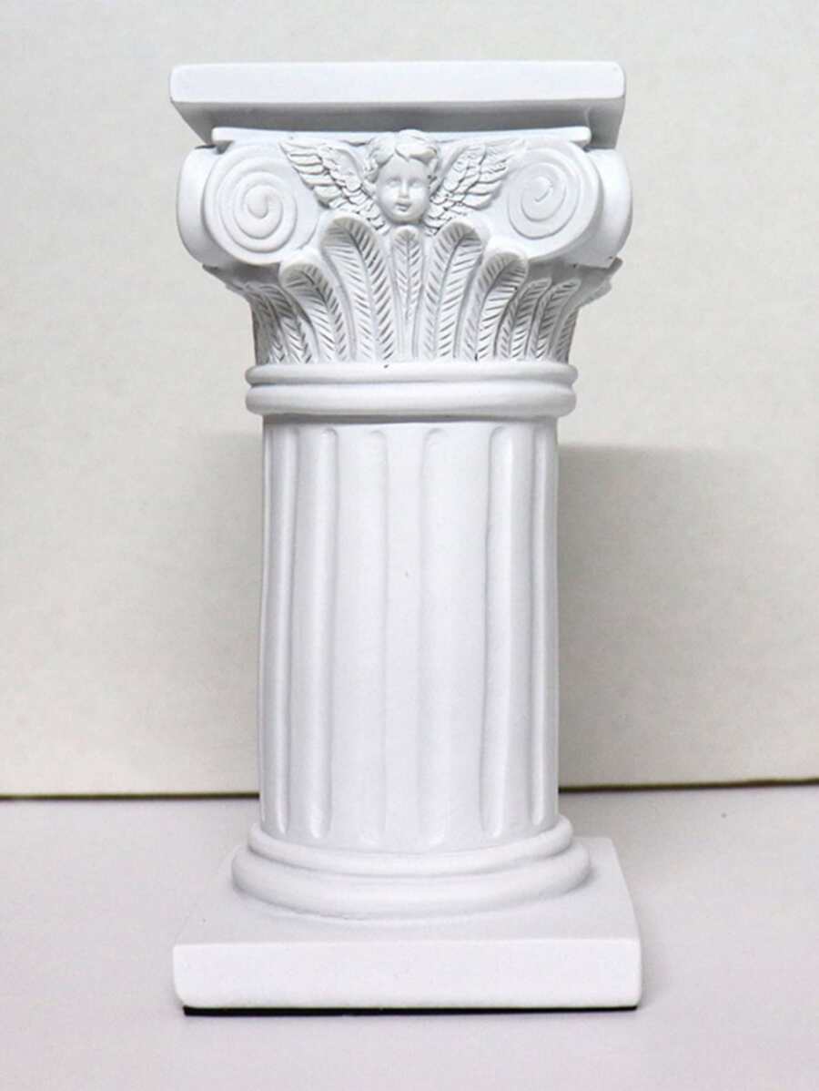 1pc ABS trang trí thủ công, cột thiết kế đồ trang trí cho nhà quà tặng tốt nhất - trắng - Xem 1